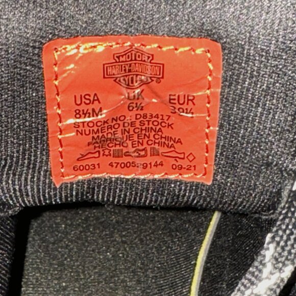 Harley Davidson Women's Adaley Lace Riding Sneaker size 8.5 - Picture 4 of 6